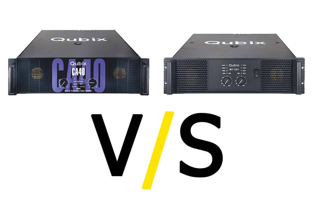 A Comprehensive Comparison of Qubix CA and MT Series: Unleashing Audio Power